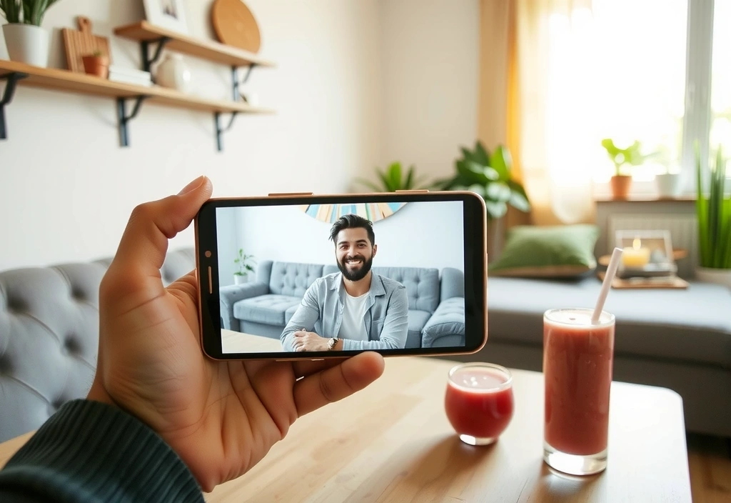 Online-Ernährungscoaching per Video